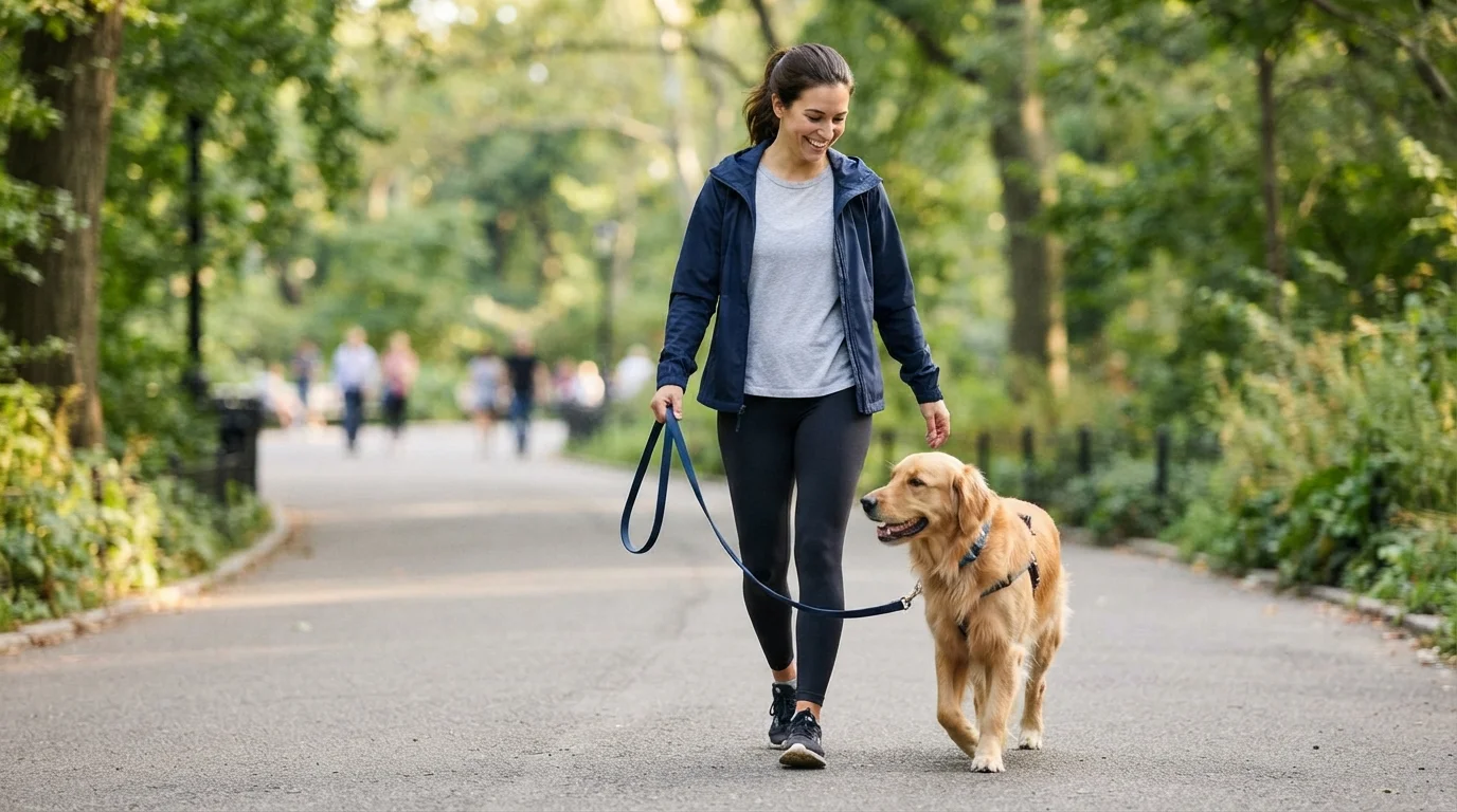Como ensinar seu cachorro a andar sem puxar a guia