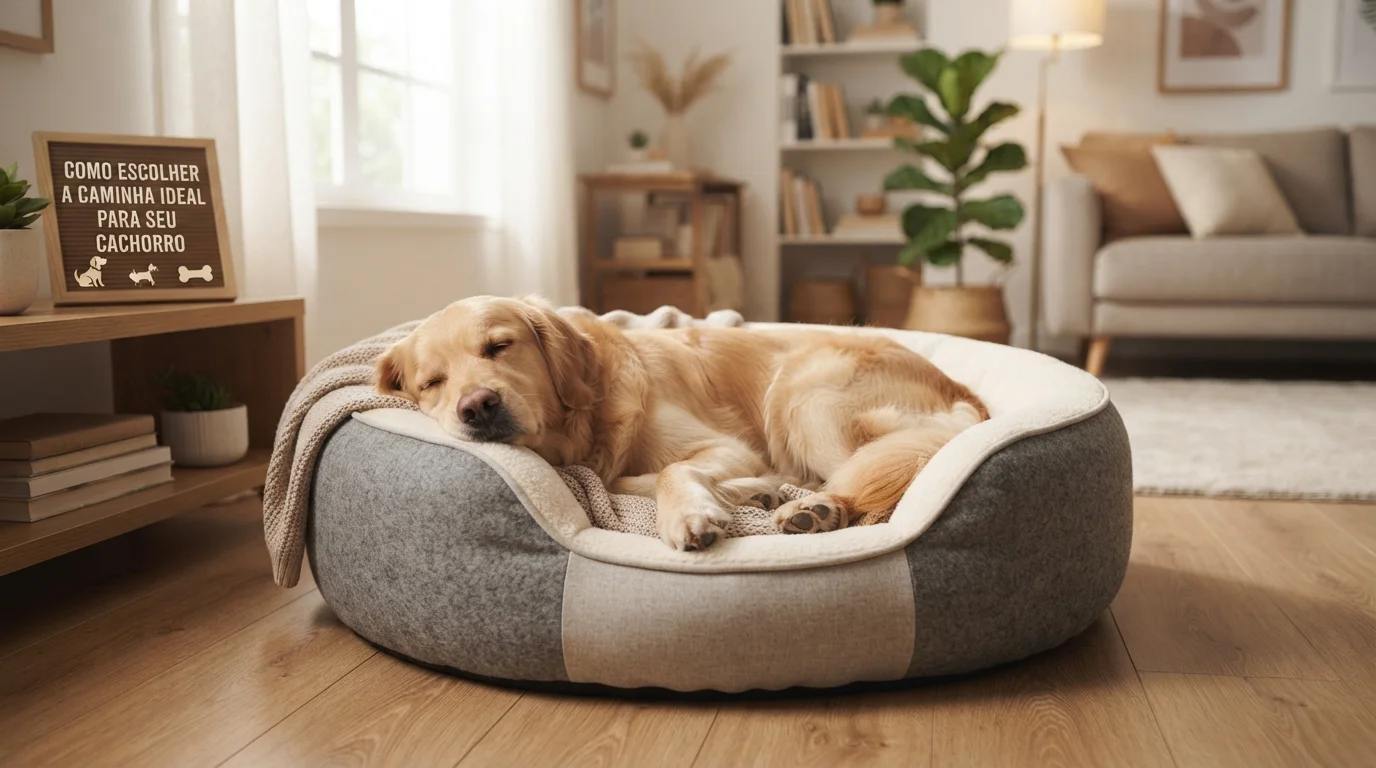 Como escolher a caminha ideal para seu cachorro