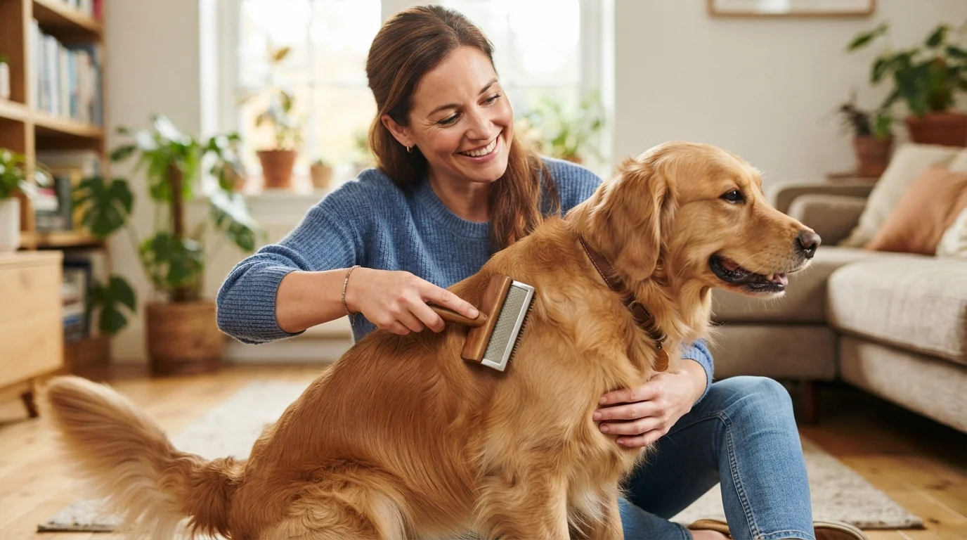 Como escovar o pelo do cachorro corretamente