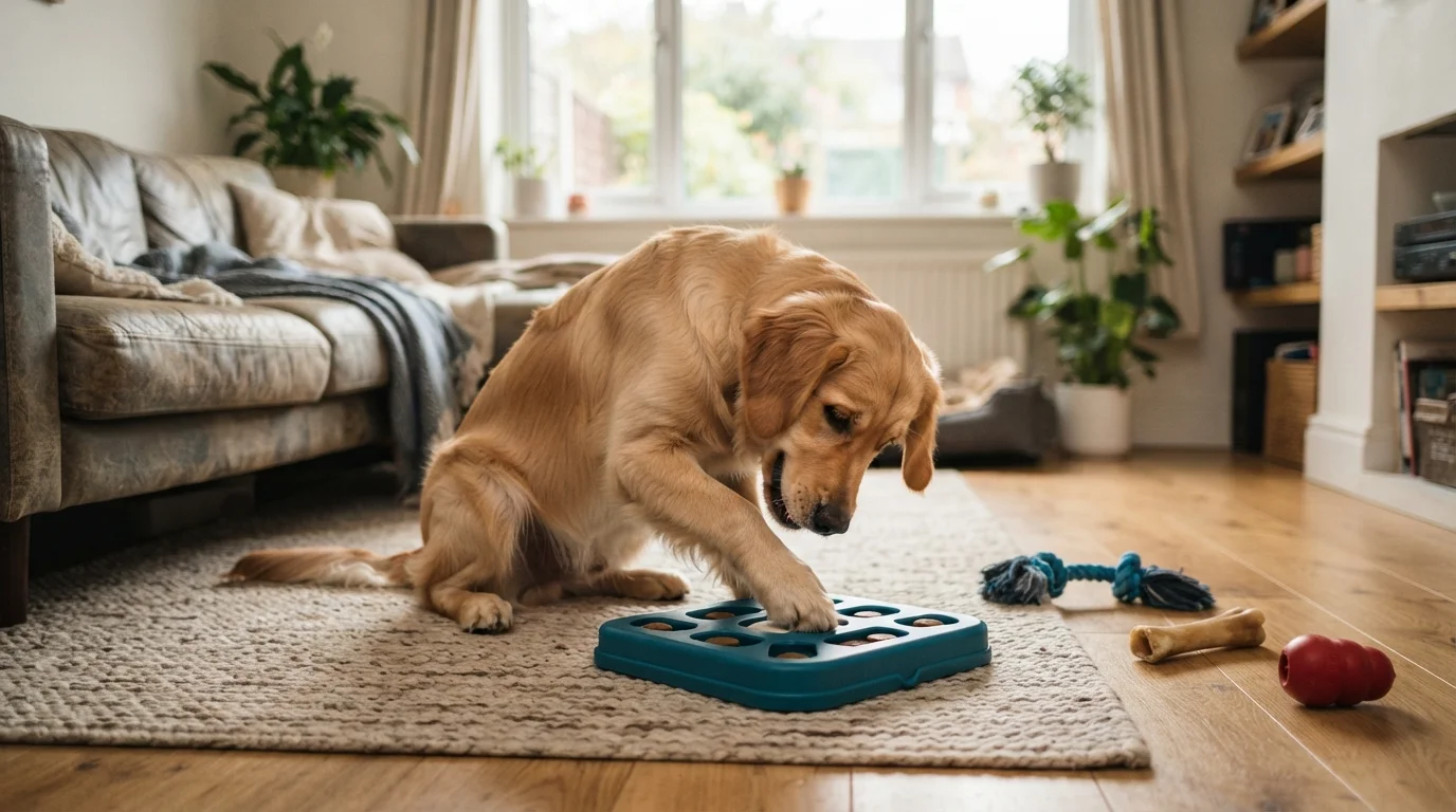 Como evitar o tédio em cachorros que ficam sozinhos
