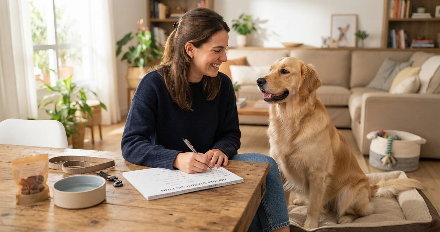 Como montar uma rotina diária para seu cachorro